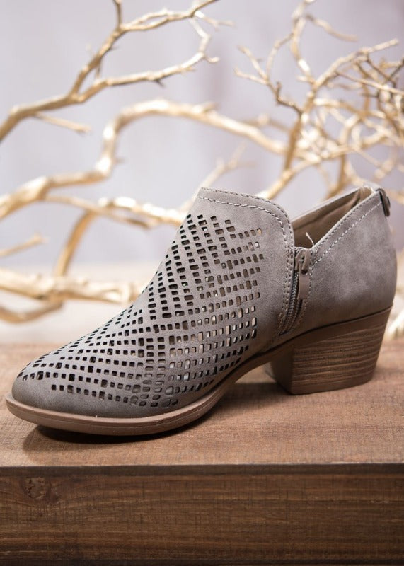 Laser clearance cut booties