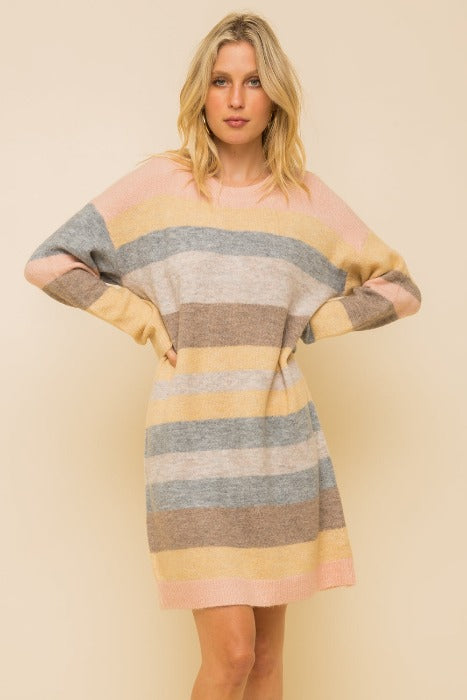 pastel sweater dress Fuzzy Sweater Pale Pink Sweater Dress Pastel Pink Sweat Dress Sweet Parisian Fuzzy Sweater Dress VICI