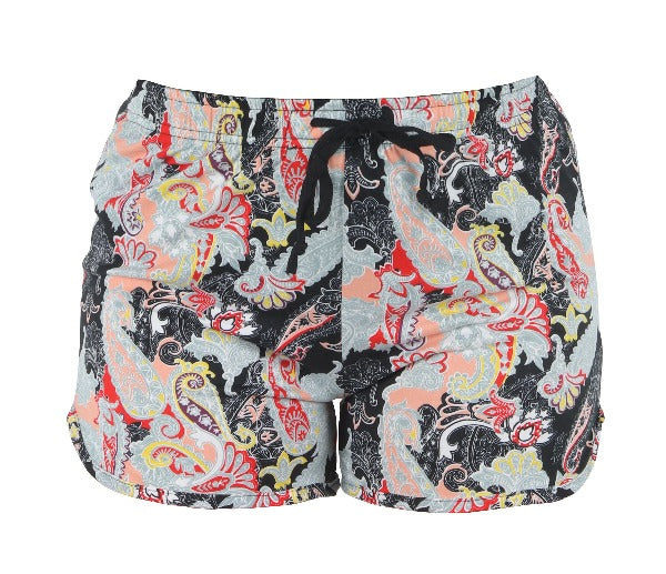 Midnight Paisley Lounge Shorts - FrouFrou Couture
