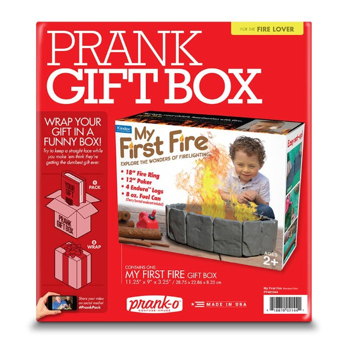 Prank Gift Box My First Fire - FrouFrou Couture