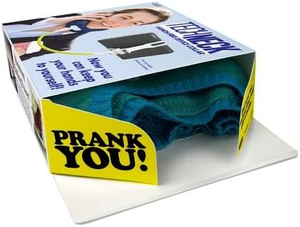 Prank Pack Tech Neck Prank Gift Box, Wrap Your Real Present in a Funny Authentic Prank-O Gag Present Box, Novelty Gifting Box for Pranksters