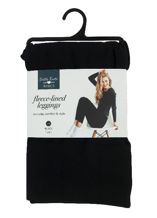 Fleece-lined Leggings - FrouFrou Couture