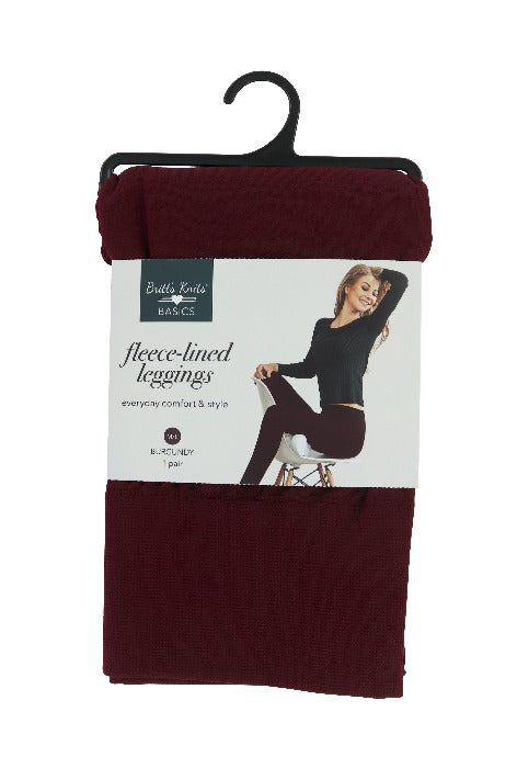 Fleece-lined Leggings - FrouFrou Couture