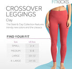 FITKICKS CROSSOVERS Active Lifestyle Leggings