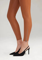 Yummie - Faux Leather Shaping Legging with Side Zip