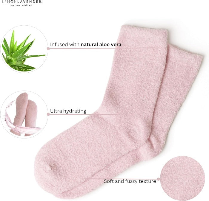 Super Soft Spa Aloe Socks
