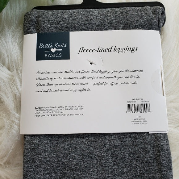 Fleece-lined Leggings - FrouFrou Couture