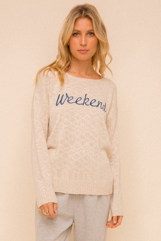 Weekend Sweater Top - FrouFrou Couture