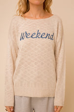 Weekend Sweater Top - FrouFrou Couture