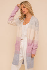 Multi-Color Fluffy Cardigan with Pockets - FrouFrou Couture