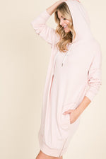 Blush Hoodie Dress - FrouFrou Couture