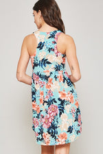 Floral Mini Dress - FrouFrou Couture