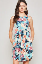 Floral Mini Dress - FrouFrou Couture