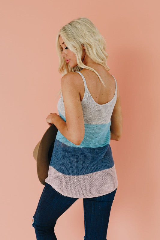 KNIT CAMI LOOSE TANK - FrouFrou Couture