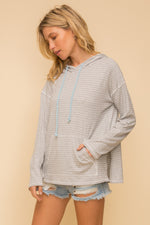 Pin Stripe Hoodie - FrouFrou Couture