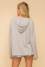 Pin Stripe Hoodie - FrouFrou Couture