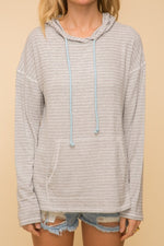 Pin Stripe Hoodie - FrouFrou Couture