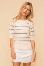 Stripe Sweater Top - FrouFrou Couture