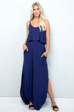 Navy Maxi Dress