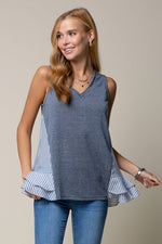 DOUBLE RUFFLED TOP - FrouFrou Couture