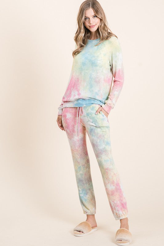 Super Soft Tie Dye Jogger with Pockets - FrouFrou Couture