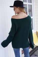 One Shoulder Sweater - FrouFrou Couture
