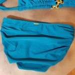 Sea Blue Skirted Bikini - FrouFrou Couture