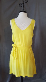 Yellow Beach Dress - FrouFrou Couture
