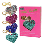 Heart Rhinestone Personal Alarm with LED - FrouFrou Couture