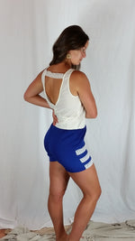 Open Back Embroidered Romper - FrouFrou Couture