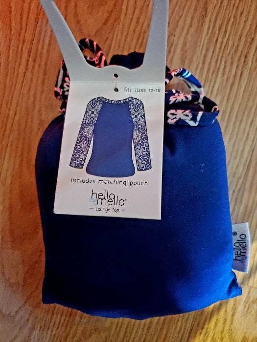 Hello Mello Lounge Wear - NAVY - FrouFrou Couture