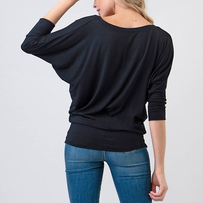 Ecological Dolman Sleeve Tops