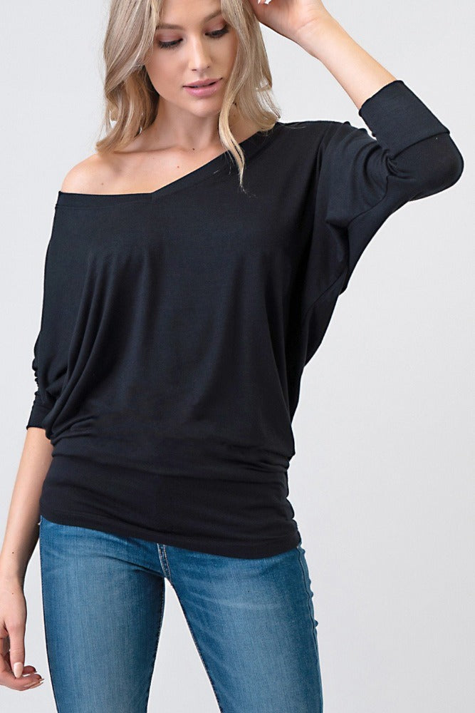 Ecological Dolman Sleeve Tops