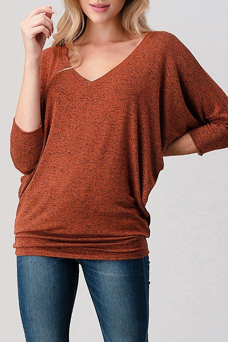 Hacci Knit Dolman Sleeve Tops - 2710 – FrouFrou Couture