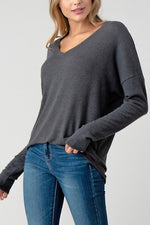 Brushed Hacci Tops - 2738