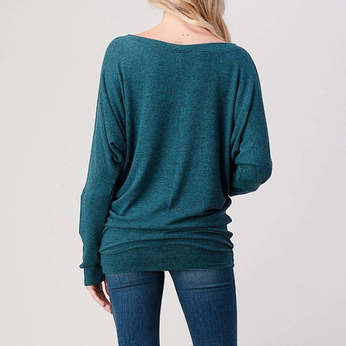 Brushed Hacci Dolman Sleeve Tops - 2739 – FrouFrou Couture