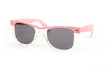 Retro Wayfarer Two-tone Color Frame Fashion Sunglasses - FrouFrou Couture