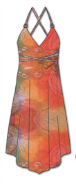Kariza Long Multi Wear Chiffon Dress - FrouFrou Couture