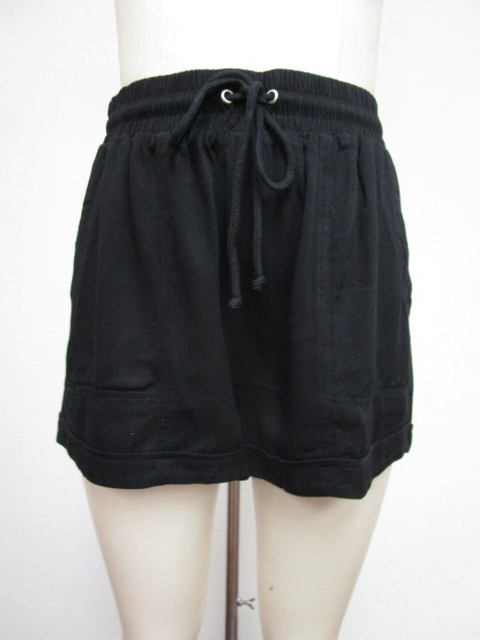 Soft Twill Shorts with Pockets
