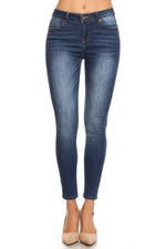 Mid-High Rise Ankle Skinny Enjeans - Med - FrouFrou Couture