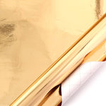 30" x 10' Holiday Wrapping Paper | Metallic Gold