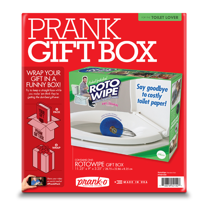 Prank Gift Box Roto Wipe - FrouFrou Couture