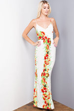 Floral Print Maxi Dress - FrouFrou Couture