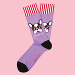 I Ruff You Valentine's Day Socks - FrouFrou Couture