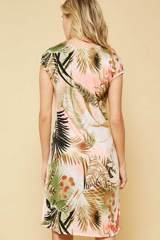 Tropical Knit Dress - FrouFrou Couture