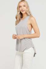 Raw Edge Racer Distressed Tank - FrouFrou Couture