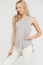 Raw Edge Racer Distressed Tank - FrouFrou Couture