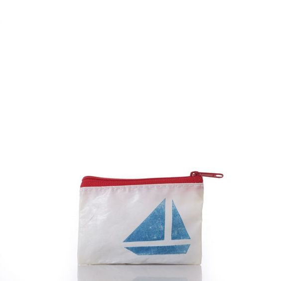Sailboat Change Purse - FrouFrou Couture