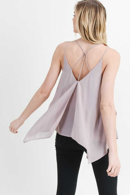 Flowy Chiffon Tank - FrouFrou Couture