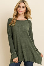 Tiger Brush Raglan Tunic - FrouFrou Couture